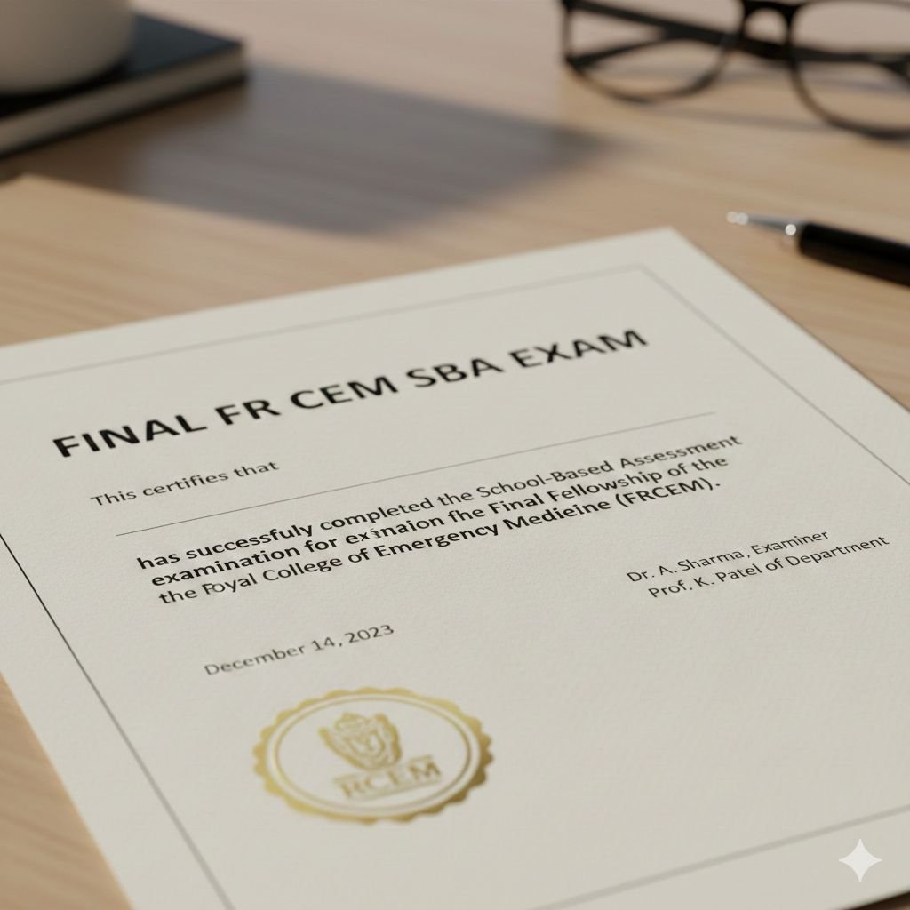 FRCEM Final Examination Guide (2021 Curriculum): Structure, Eligibility, Blueprint & Strategy